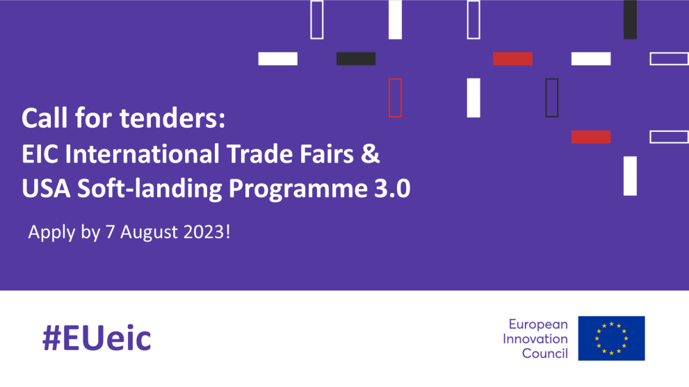 Call for Tenders EIC International Trade Fairs and USA Softlanding